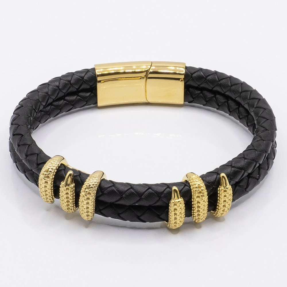 Dragon Claw Leather Bracelet